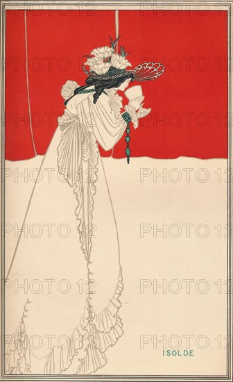 'Isolde', c1895, (1896). Artist: Aubrey Beardsley.