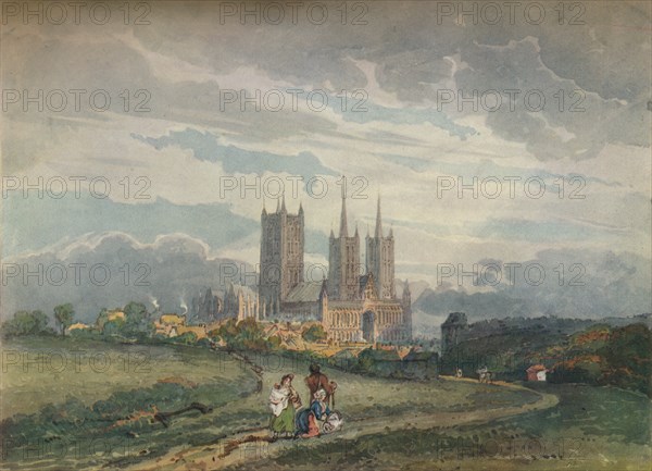 'Lincoln Cathedral', c1795. Artist: Thomas Girtin.