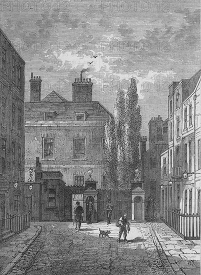 Warwick House, Westminster, London, c1810 (1878). Artist: Unknown.