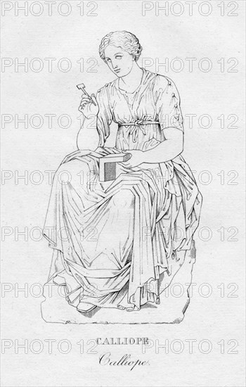 'Calliope', c1850. Artist: Unknown.