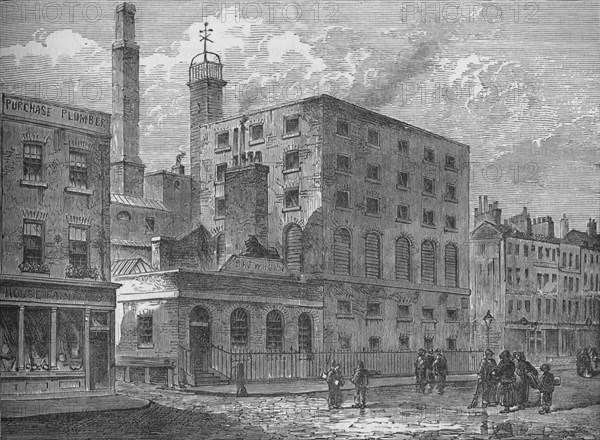 Golden Square Brewery, Soho, Westminster, London, c1875 (1878). Artist: Unknown.