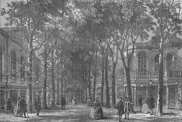 Marylebone Gardens, Westminster, London, 1870 (1878). Artist: Unknown.