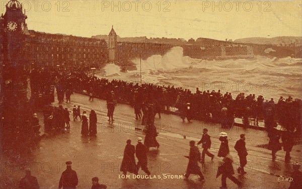 'I.O.M. Douglas, 'Storm', c1913. Artist: Unknown.