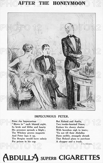 'After the Honeymoon - ''Impecunious Peter', 1927. Artist: Unknown.