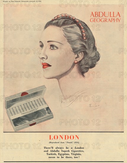 'Abdulla Geography - London', 1941. Artist: Unknown.