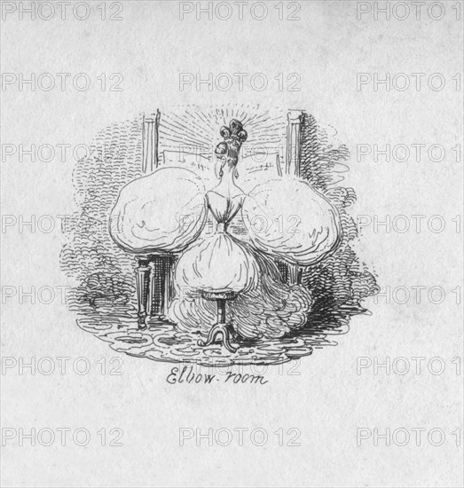 'Elbow Room', 1829. Artist: George Cruikshank.