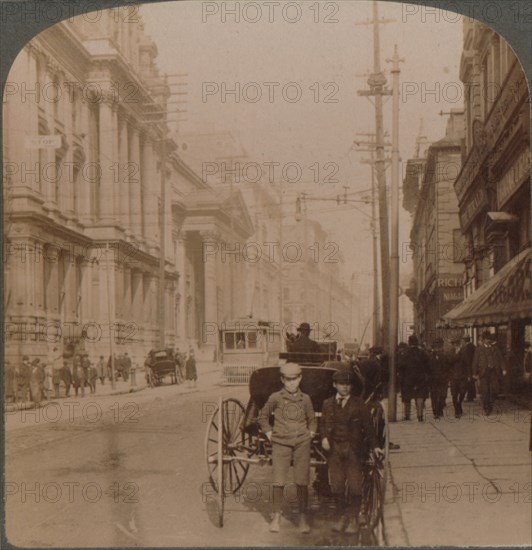 'St. James Street, Montreal, Canada', 1900. Artist: Unknown.