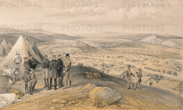 'Cavalry Camp', 1856. Artist: Unknown.