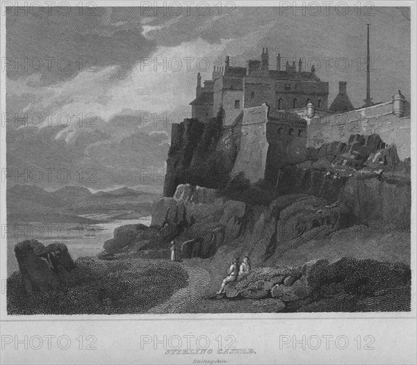 'Stirling Castle, Stirlingshire', 1814. Artist: John Greig.