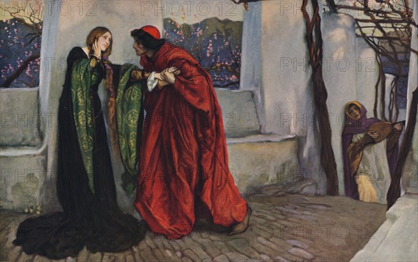 'O Mistress Mine, where are you roaming?', 1899 (c1940). Artist: Edwin Austin Abbey.