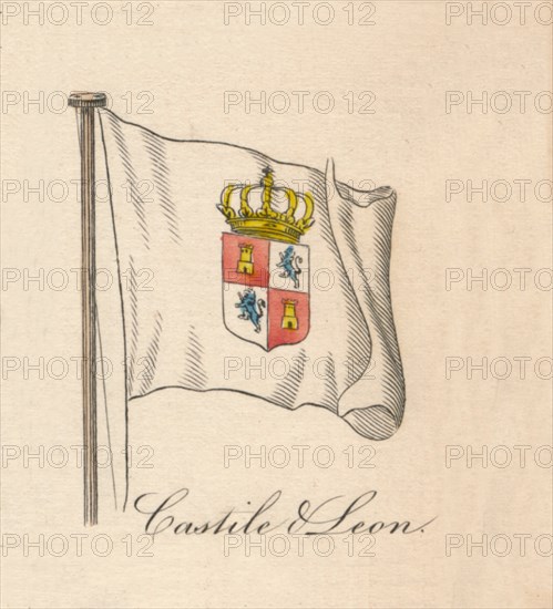 'Castile & Leon', 1838. Artist: Unknown.