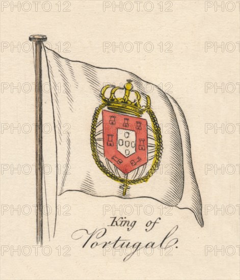 'King of Portugal', 1838. Artist: Unknown.