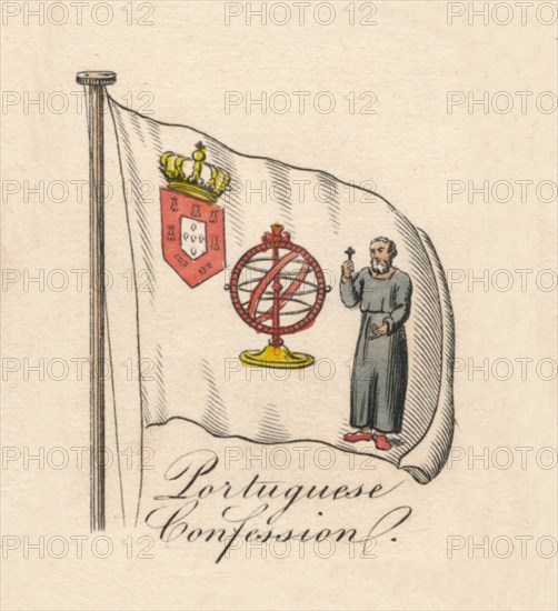 'Portuguese Confession', 1838. Artist: Unknown.