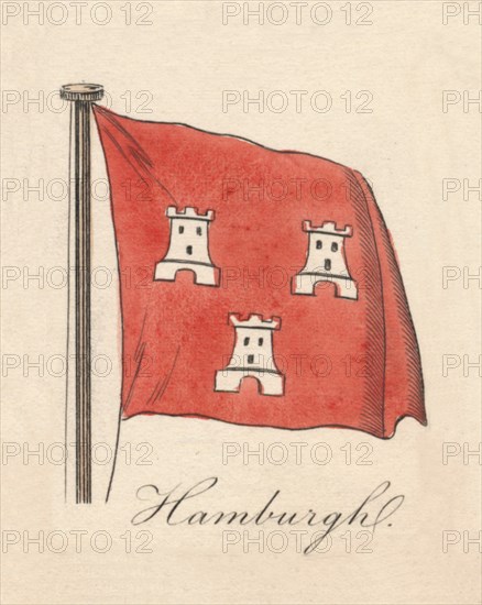 'Hamburgh', 1838. Artist: Unknown.