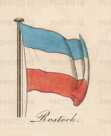 'Rostock', 1838. Artist: Unknown.