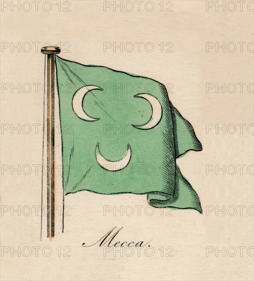 'Mecca', 1838. Artist: Unknown.