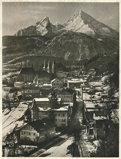 'Berchtesdaden, Watzmann', 1931. Artist: Kurt Hielscher.