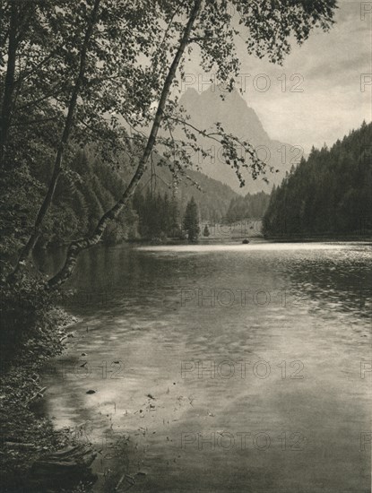 'Riessersee, Waxenstein', 1931. Artist: Kurt Hielscher.