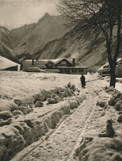 'Oberstdorf (Allgau). Spielmannsau - Trettachspitze', 1931. Artist: Kurt Hielscher.