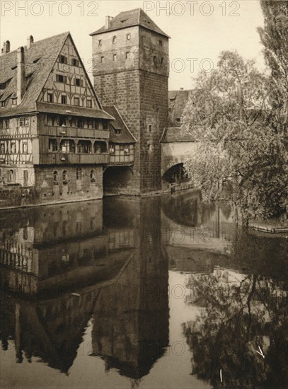 'Nuremberg - Hunkersteg', 1931. Artist: Kurt Hielscher.