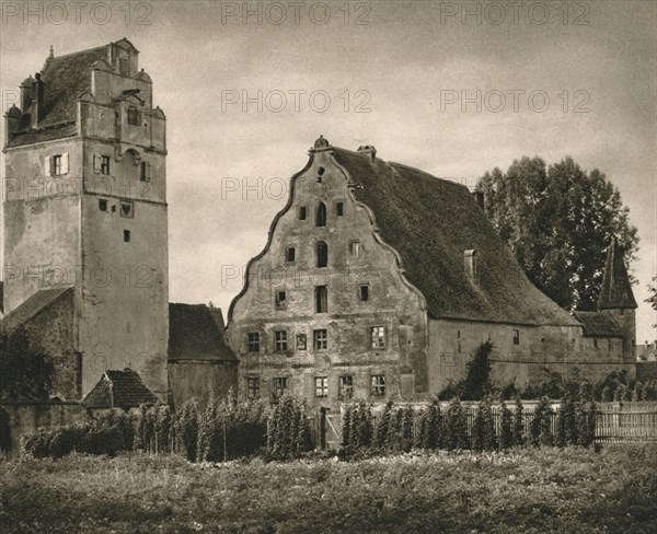 'Dinkelsbuhl. Nordlinger Gate - Town Mill', 1931. Artist: Kurt Hielscher.