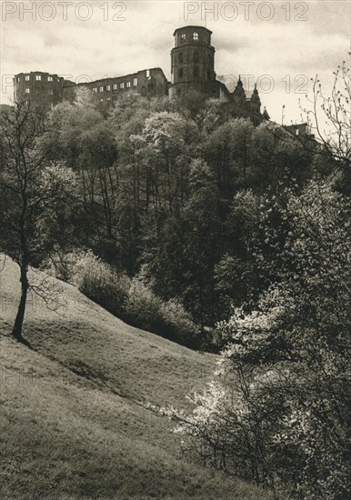 'Heidelberg. Castle', 1931. Artist: Kurt Hielscher.