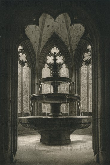 'Kloster Maulbronn - Maulbronn Abbey, Well in the Cloister', 1931. Artist: Kurt Hielscher.