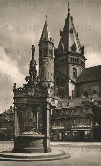 'Mainz - Cathedral Towers', 1931. Artist: Kurt Hielscher.