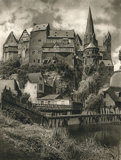 'Limburg - Castle and Cathedral', 1931. Artist: Kurt Hielscher.