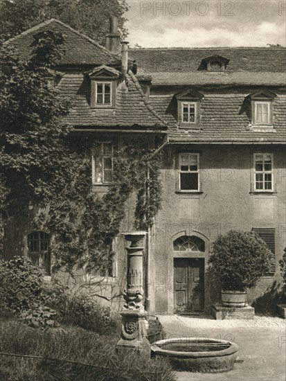 'Weimar - Frau von Stein's house', 1931. Artist: Kurt Hielscher.