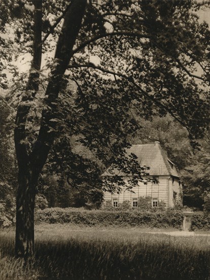 'Weimar. Goethe's Garden-house', 1931. Artist: Kurt Hielscher.