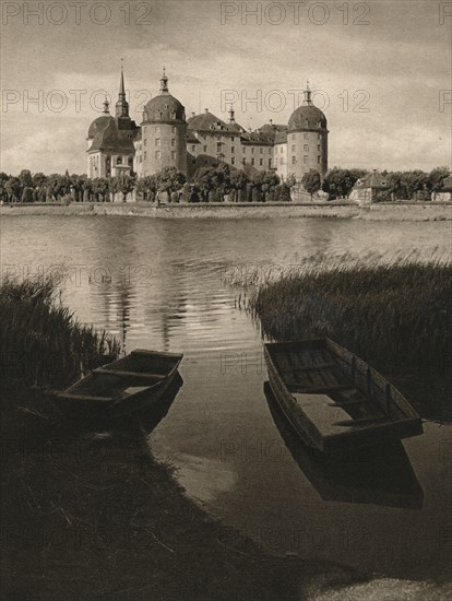 'Moritzburg Castle near Dresden', 1931. Artist: Kurt Hielscher.