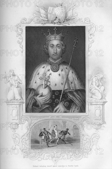 'Richard II', 1859. Artist: George Vertue.