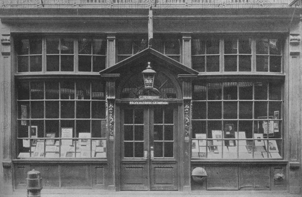 Shop front on West Street, Boston, Massachusetts, 1925. Artist: Unknown.