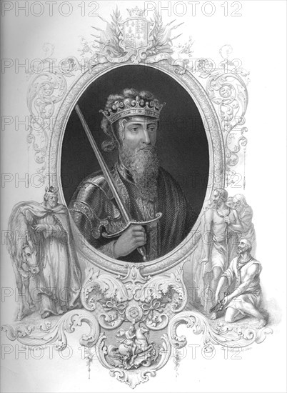 'Edward III', 1859. Artist: George Vertue.