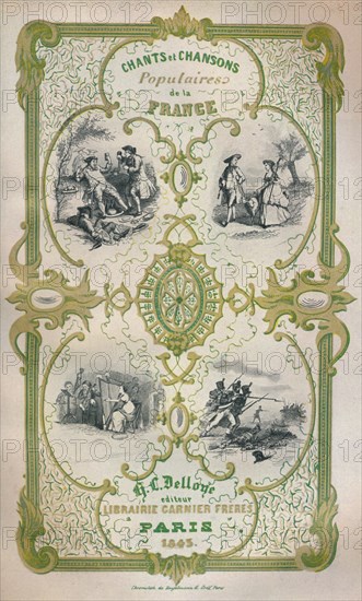 'Chants et chansons populaires de France', 1843 (1947). Artist: Unknown.