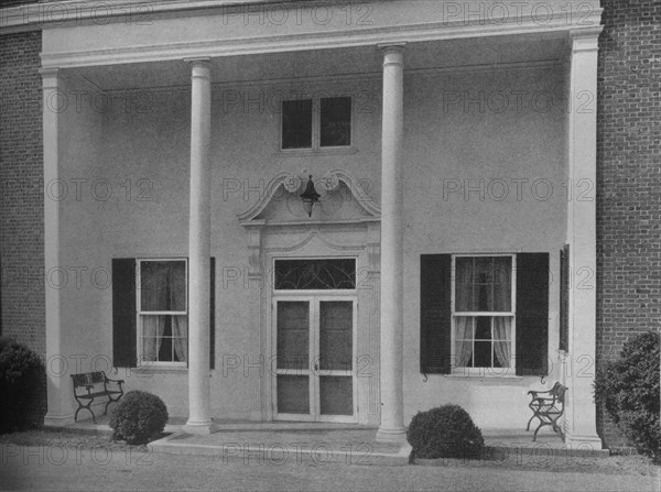 Entrance detail, Creek Club, Locust Valley, New York, 1925. Artist: Unknown.