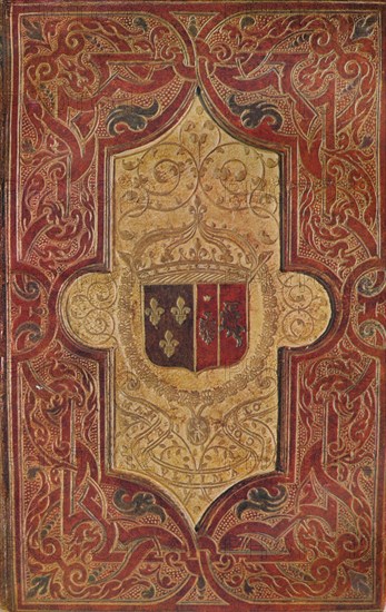 'Binding with arms of Henry III', c1585 (1947). Artist: Unknown.