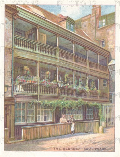 The George, Southwark', 1929. Artist: Unknown.