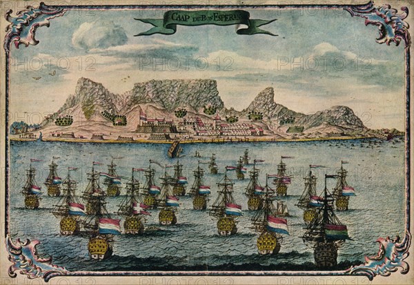 'Cape Town', c1680. Artist: Unknown.