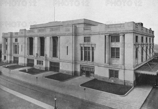 General view - Union Terminal Station, Dallas, Texas, 1922. Artist: Unknown.