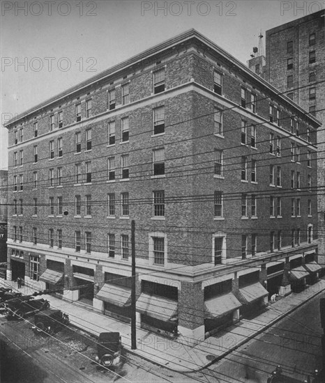 General exterior view, Clemons Brothers Building, Chattanooga, Tennessee, 1923. Artist: Unknown.