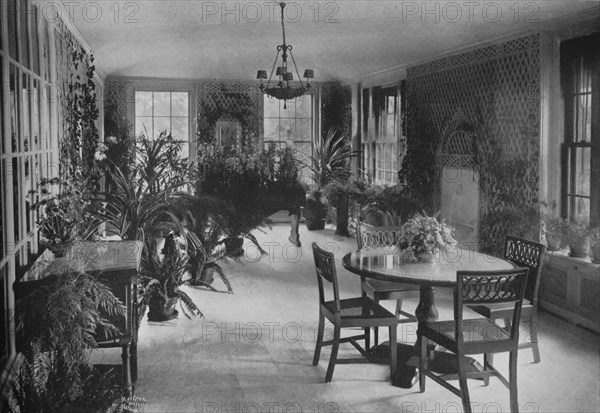 Morning room - house of Richard Garlick, Youngstown, Ohio, 1922. Artist: Unknown.