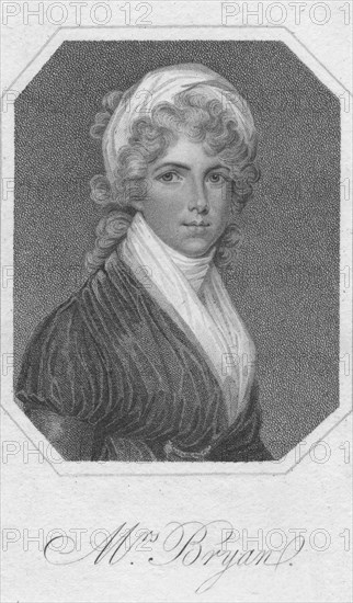 'Mrs. Bryan', 1801. Artist: Mackenzie.