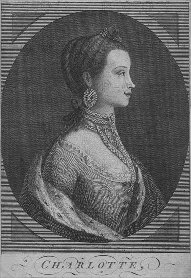 'Charlotte', 1761. Artist: Unknown.