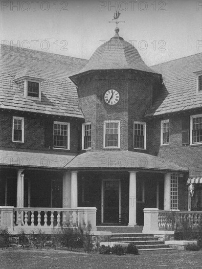 Detail of the terrace entrance, Essex County Club, Manchester, Massachusetts, 1925. Artist: Unknown.