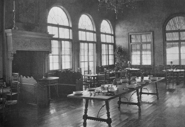 Dining room, Gulf Stream Golf Club, Palm Beach, Florida, 1925. Artist: Unknown.