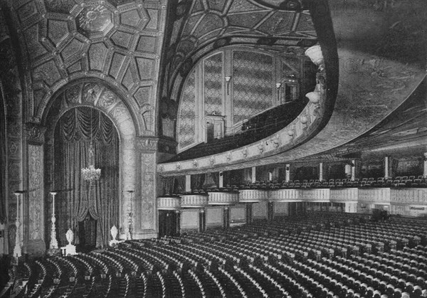Boxes in the Loge Mezzanine, Capitol Theatre, Detroit, Michigan, 1925. Artist: Unknown.