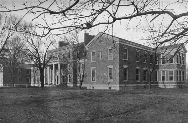 General view, Hospital for the Illinois Central Railroad Company, Paducah, Kentucky, 1922. Artist: Unknown.