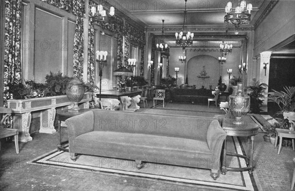 Plaisance on the balcony level, the California Theatre, San Francisco, California, 1922. Artist: Unknown.